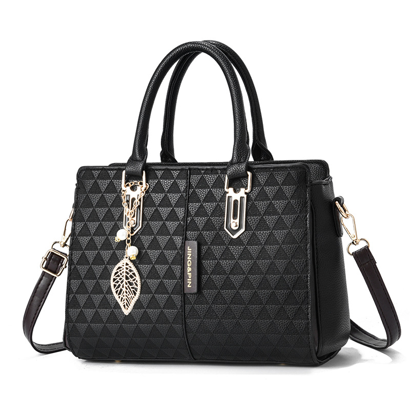 Luxury Bags Direct - Gittermuster Hochwertige Umhängetasche Hartleder Luxushandtaschen Elegante