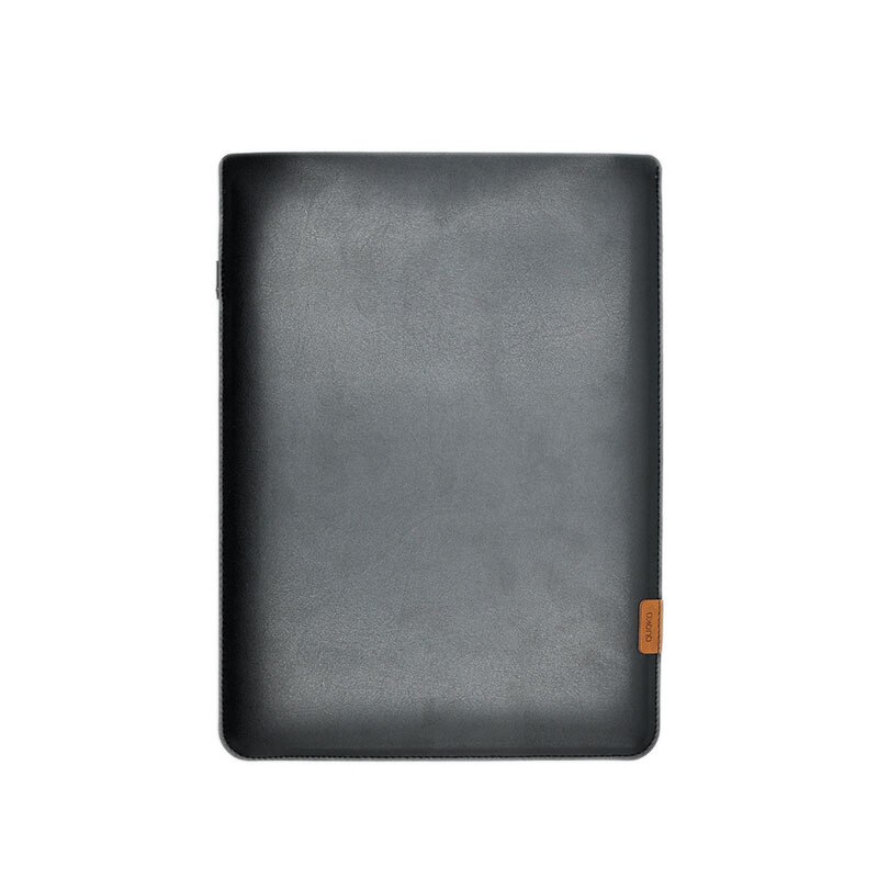 Briefcase Leather Slim - Schlichter Stil, ultradünn, superschlank, 35,6 cm,