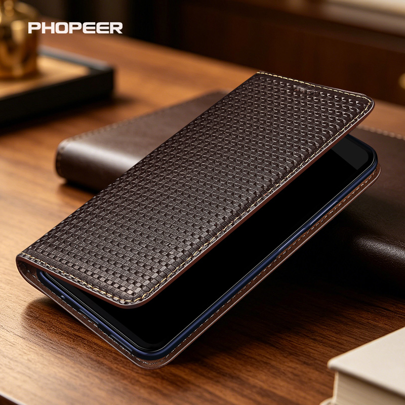 Luxury Bags Eu - Luxuriöse Leder-Handyhülle für Redmi 10A 10C