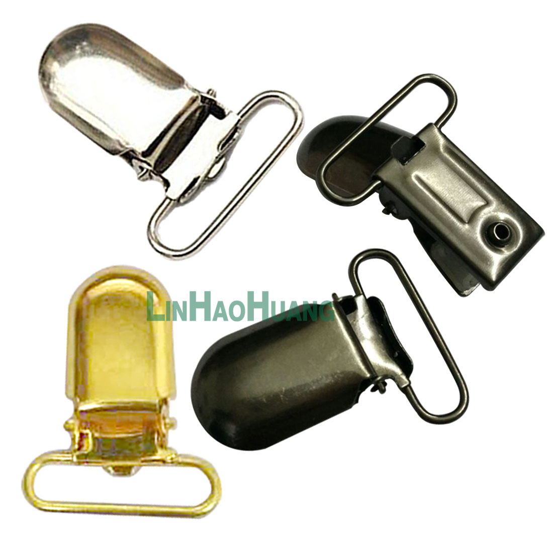 Luxury Bags With Silver Hardware - 30 Stück Metall-Hosenträgerclips D-Ring Federklemmen Gold