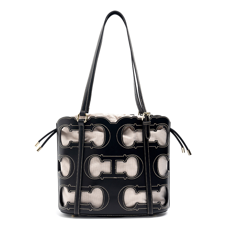 Luxury Bags Without Logo - CH Tote Bag mit Logo-Ausschnitt, große