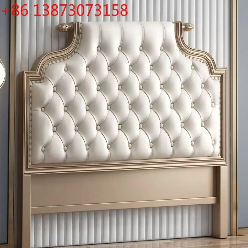 Luxury Bags Buy - Einzelbett mit Kopfteil aus massivem Holz