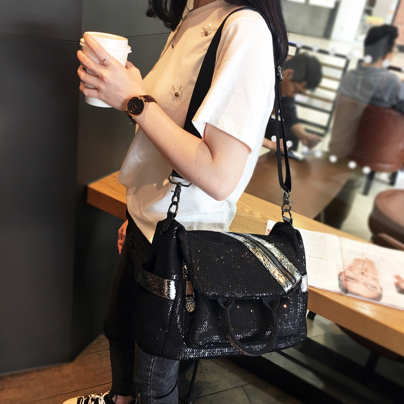 Neue Frauen Nylon Pailletten R – Luxury Bags Vintage Bewertung und Preis