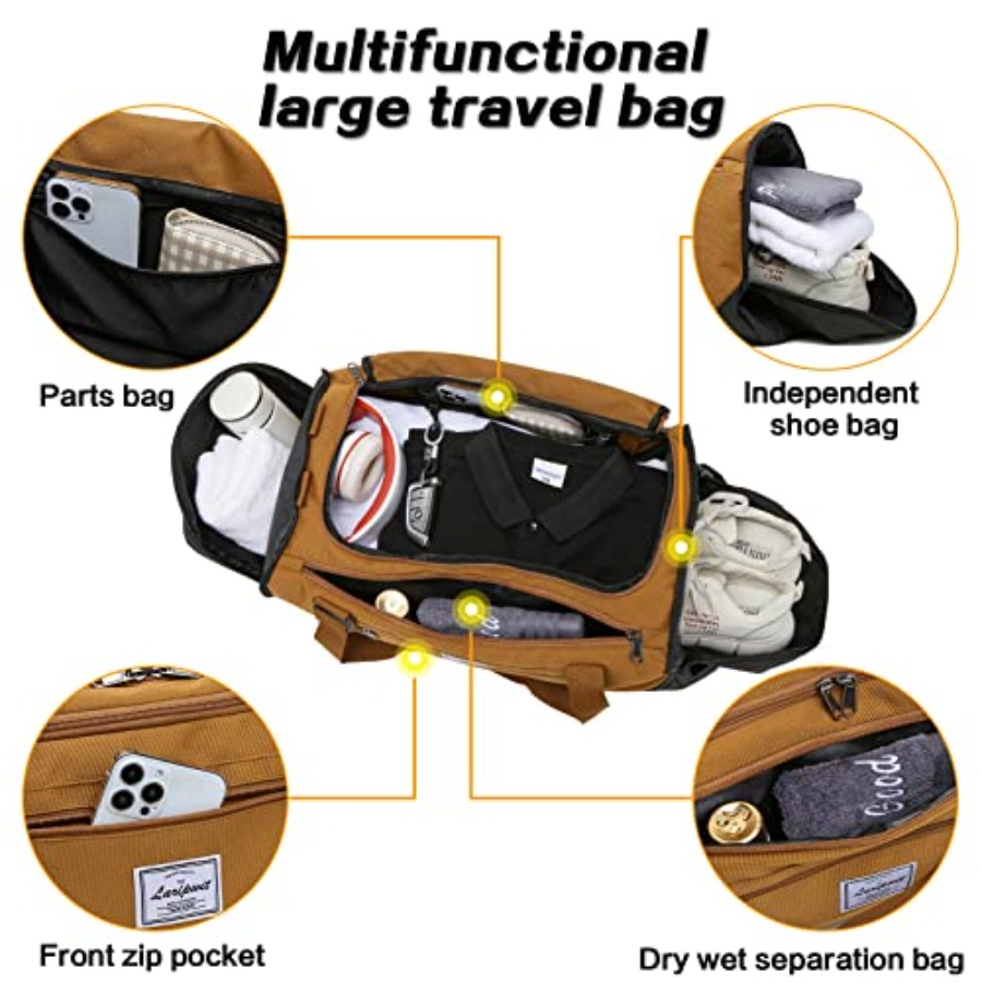 Reisetasche für Herren, 40L, m – Weekender Bag Duffle Bewertung und Preis