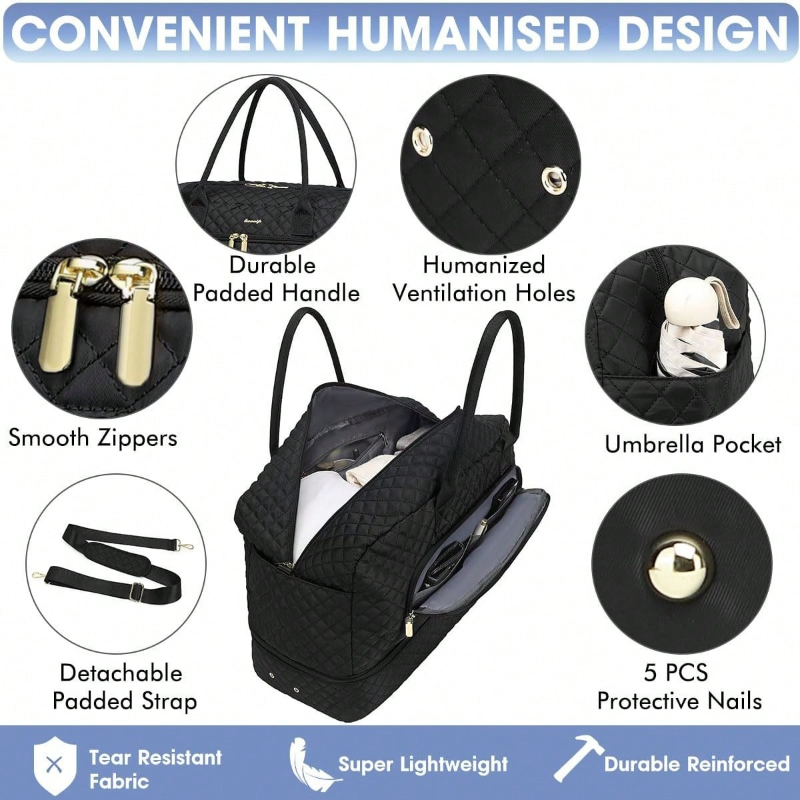 Große Reisetasche für Damen, H – Weekender Bag Duffle Bewertung und Preis