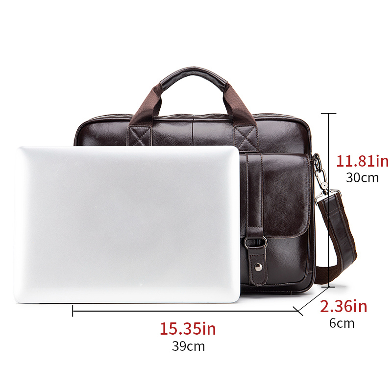 Echtleder-Aktentasche für Herr – Laptop Bag Leather 15 Bewertung und Preis