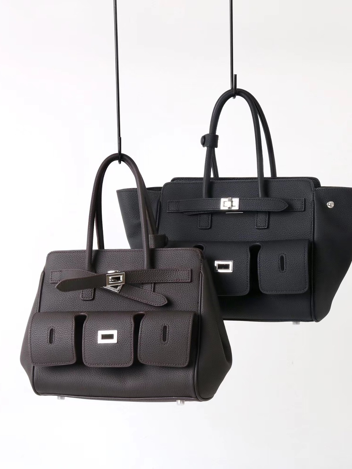 Luxus Marke Aus Echtem Leder F – Luxury Bags With Silver Hardware Bewertung und Preis