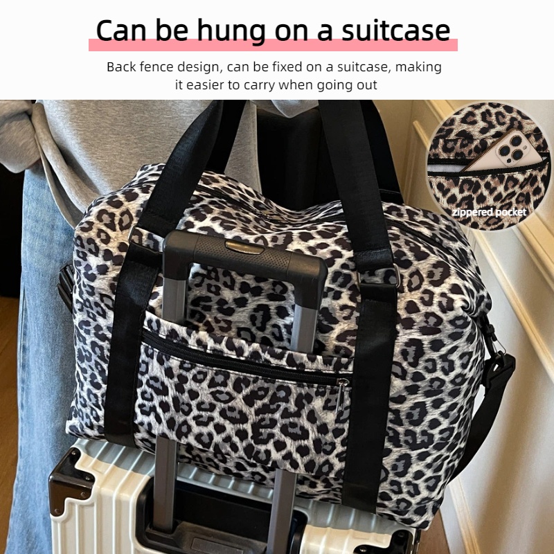 Reisetasche mit Leopardenmuste – Weekender Bag Duffle Bewertung und Preis