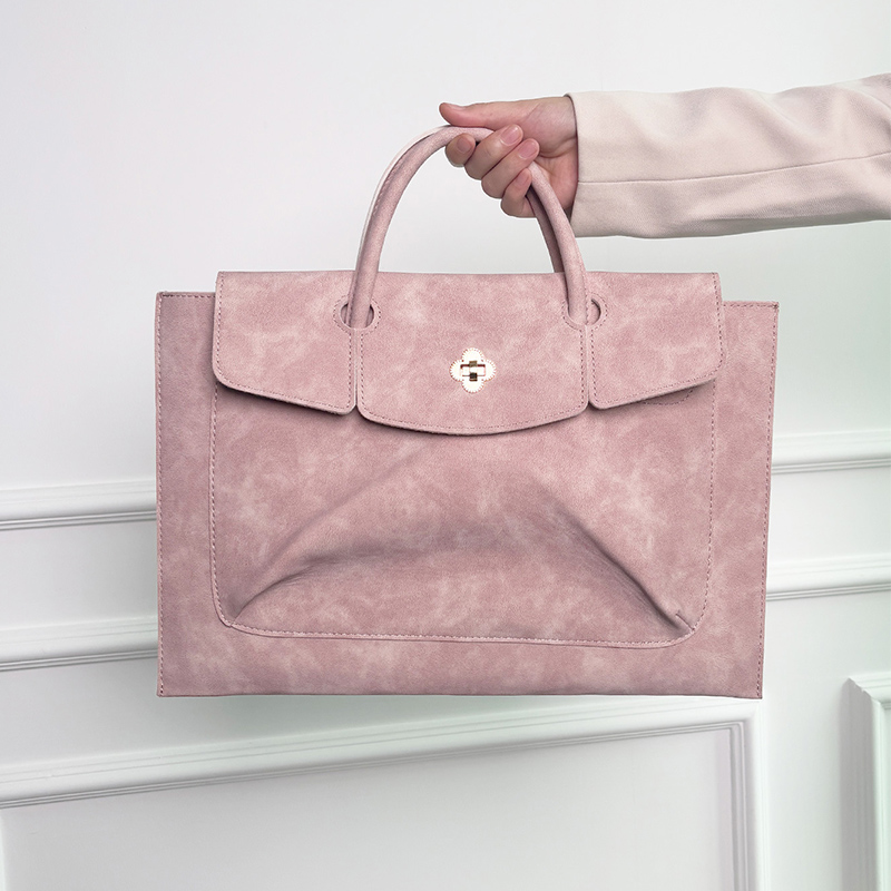 Elegante Rosa PU-Leder Laptop- – Laptop Bag Leather 15 Bewertung und Preis