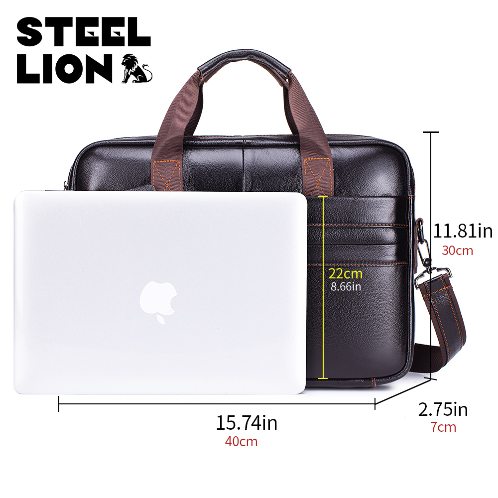 Leder-Aktentasche für Herren,  – Laptop Bag Leather 15 Bewertung und Preis