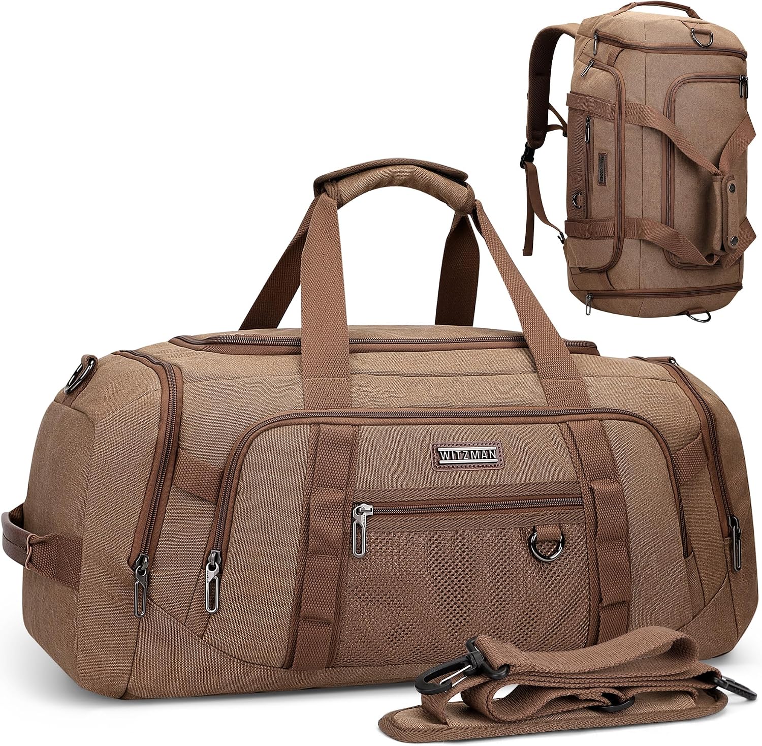 Canvas-Reisetasche für Männer  – Weekender Bag Duffle Bewertung und Preis