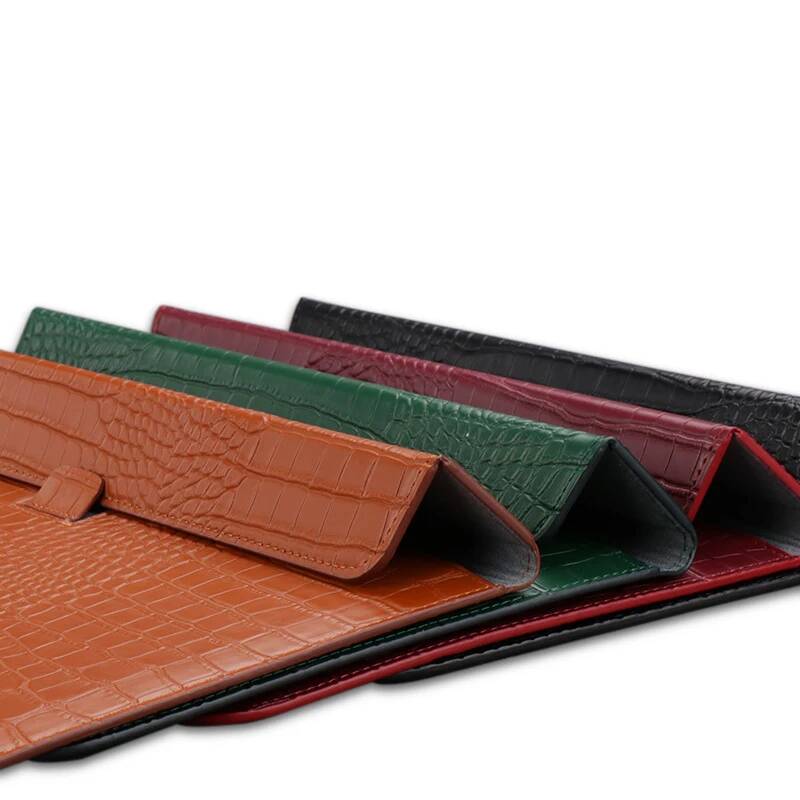 OUIO Laptop-Hülle aus Krokodil – Laptop Bag Leather 15 Bewertung und Preis