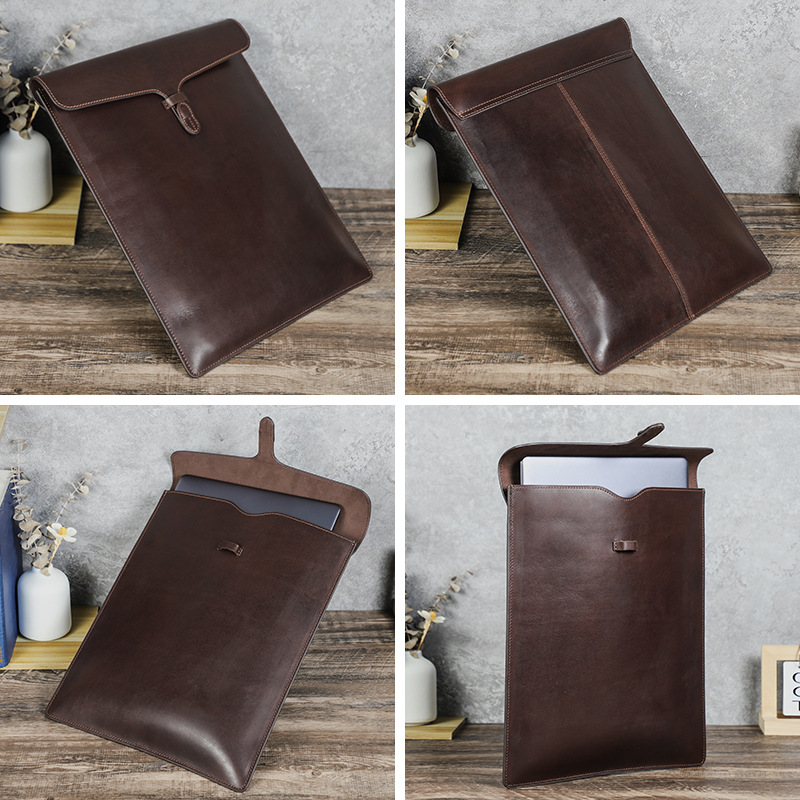 Vintage Echtleder Laptop-Hülle – Briefcase Leather Slim Bewertung und Preis