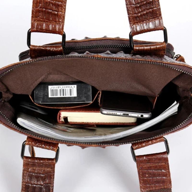 YETTIES Schlanke vertikale Lap – Briefcase Leather Slim Bewertung und Preis
